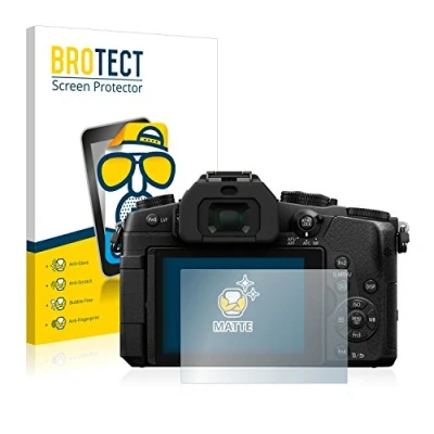 Abbildung von BROTECT Entspiegelungs Schutzfolie für Panasonic Lumix DMC G81 (2 Stück) Matte Displayschutz Folie, Anti Reflex, Fingerprint