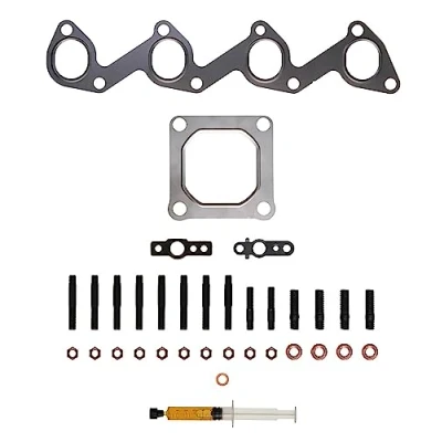 Abbildung von AJUSA JTC11023 Montagesatz, Lader with studs, syringe oil mit Dichtungen Montageanleitung FORD: Transit Mk5 Bus, MONDEO 3 Kombi