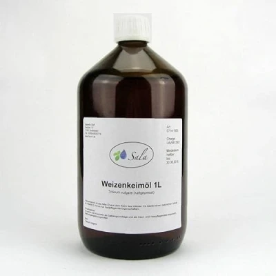 Abbildung von Sala Weizenkeimöl kaltgepresst konv. (1 L Glasflasche)