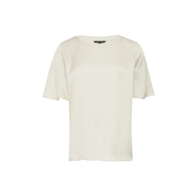 Abbildung von comma Tshirt basic, Damen, Größe: 34, Helles beige