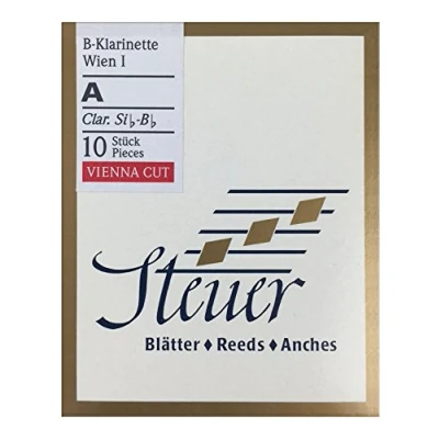 Abbildung von Steuer Blatt BB Klarinette Solo White Line A Wiener Schnitt 10er Packung