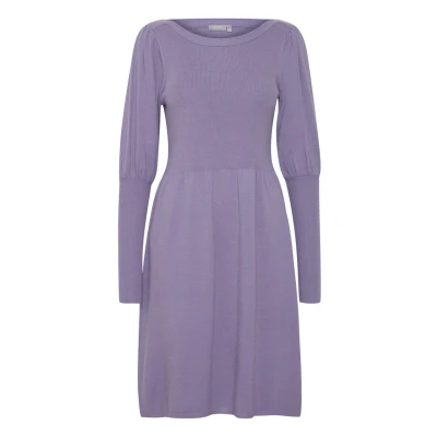 Abbildung von Fransa Frdedina DR Strickkleid, Damen, Größe: Large, Purple haze