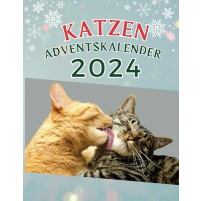 Abbildung von Katzen Adventskalender: Tägliche Schnurr Momente im Advent. Der liebevolle Adventskalender für Katzenliebhaber. 48 Fotos