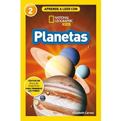Abbildung von Aprende a leer con National Geographic (Nivel 2) Planetas: ¡Textos en letra de imprenta para primeros lectores! (National Kids)