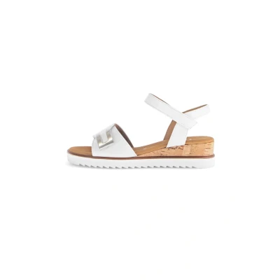 Abbildung von Gabor Comfort Plateausandalette, Damen, Größe: 40.5, Weiß Schuhe