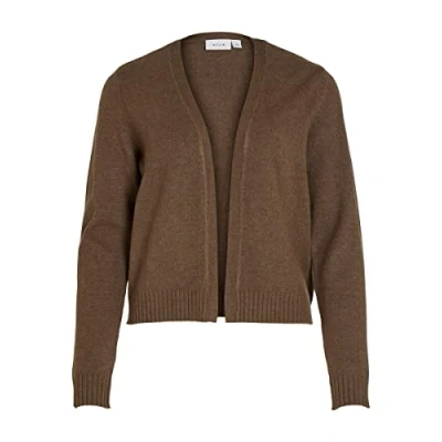Abbildung von VILA Viril Short Cardigan Strickjacke, Damen, Größe: Large, Crocodile