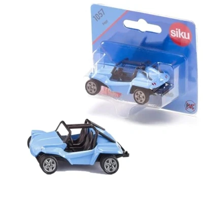 Abbildung von siku 1057, Buggy, Metall/Kunststoff, Blau, Bereifung aus Gummi, Spielzeugfahrzeug für Kinder