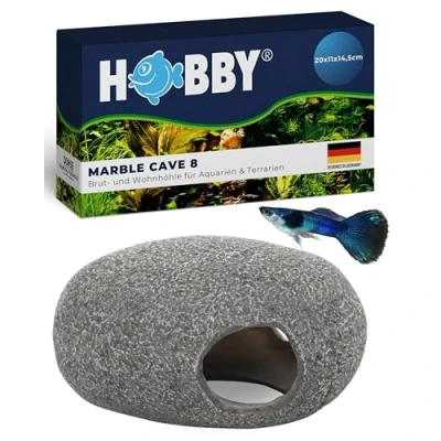 Abbildung von HOBBY Aquariendeko Marble Cave 8 Brut und Wohnhöhle für Aquarien Terrarien