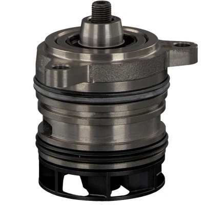 Abbildung von FEBI BILSTEIN 29921 Wasserpumpe Aluguss mit Dichtung Kunststoff VOLKSWAGEN: Multivan 5 (7HM, Transporter Bus, Touareg I