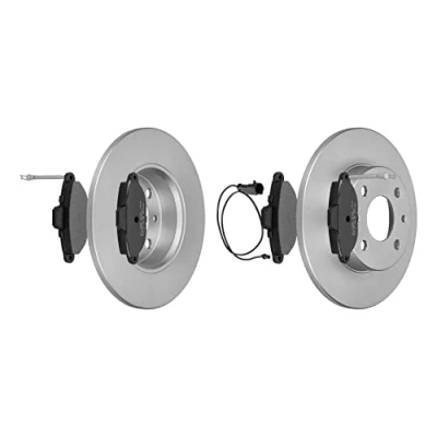 Abbildung von f.becker_line Bremsensatz Bremsscheiben Ø240MM + Bremsbeläge Vorne kompatibel mit FIAT PUNTO FORD KA Bremsen Set Bremsenset Bremsanlage