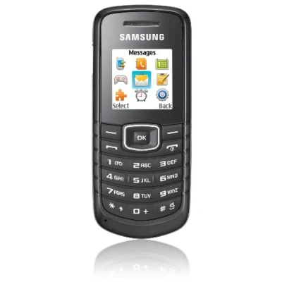 Abbildung von Samsung E1080i schwarz