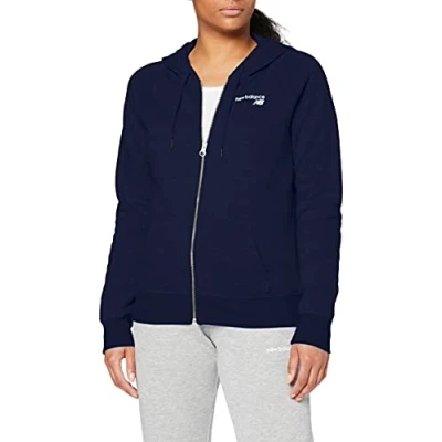 Abbildung von New Balance Classic CORE Fashion Sweatjacke pigment, Damen, Größe: Large, Pigment