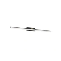 Abbildung von Eglo 900475 Spiegelleuchte VERDELLO Kunststoff schwarz LED 5W 3000+6500K L:60cm B:6cm H:10.5cm