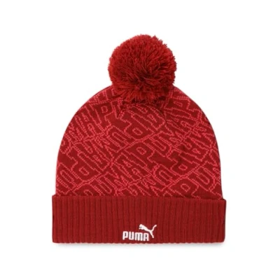 Abbildung von Puma MIT Bommel Mütze, Größe: One Size, Intense red