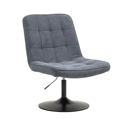 Abbildung von SVITA Loungesessel HENRY, gepolstert, 360 drehbar, Cordbezug, Grau