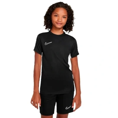 Abbildung von Nike Performance Academy 23 Branded Unisex Sport Tshirt für Kinder, Größe: 116 128, Black/white