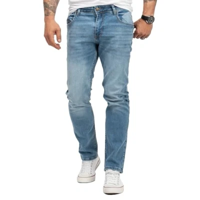 Abbildung von Lorenzo Loren Regular fit Jeans Herren Stretch Blau LL 4001