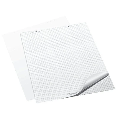 Abbildung von 5 x Connect Flipchartblöcke 68x99cm blanko 20 Blatt