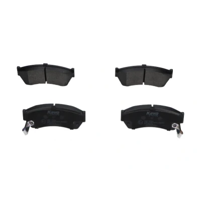 Abbildung von KAVO PARTS KBP 8504 Bremsbelagsatz mit akustischer Verschleißwarnung SUZUKI: Swift 2 Schragheck, Wagon R+ I Schrägheck, Cabrio
