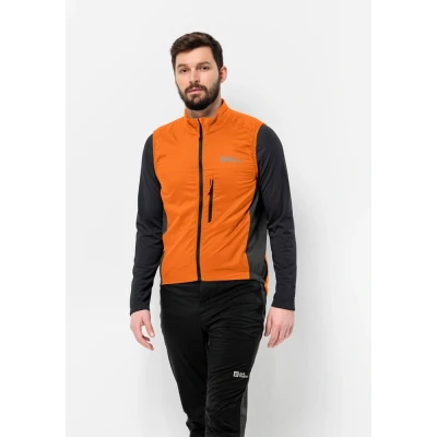 Abbildung von Jack Wolfskin Morobbia Alpha M Weste, Herren, Größe: Large, Blood orange