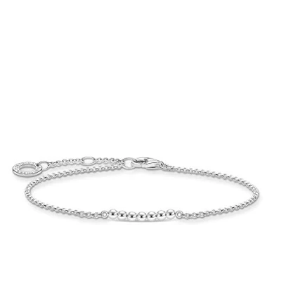 Abbildung von Thomas Sabo Armband Kugeln silber, 925 Sterlingsilber, 16 19 cm Länge