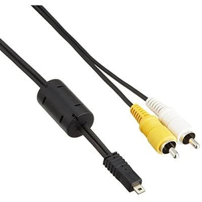 Abbildung von Nikon EG CP14 A/V out Kabel für Coolpix L3/L5/L6/L20/S9/S10/L10/L100/L11/L12/L19/S200/S220/S230/S500/P5000