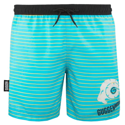 Abbildung von Guggen Mountain Badeshorts, Herren, Größe: 40, Hell blau