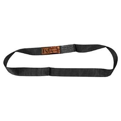 Abbildung von PETEX 47110204 Einweg Hebeband WLL 750 kg, Länge 0.375 m, Umfang 0.75 Breite 48 mm, Schwarz