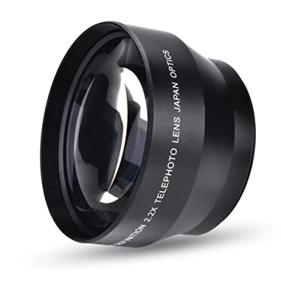 Abbildung von EBTOOLS Telekonverter Kamera Linse 67Mm Lens Extender 2.2X Teleconverter Teleobjektiv Universal Für SLR Kameras Und Digitalkameras