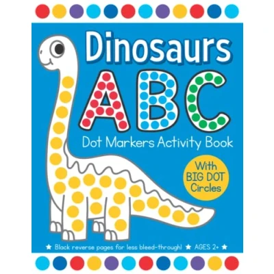 Abbildung von Dinosaurs ABC Dot Markers Activity Book: Easy Toddler and Preschool Kids Alphabet Paint Dauber Big Coloring Ages 2 4