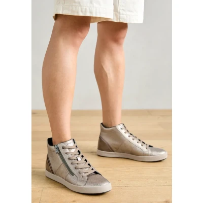 Abbildung von Geox Damen D BLOMIEE Sneaker, Taupe, 36 EU