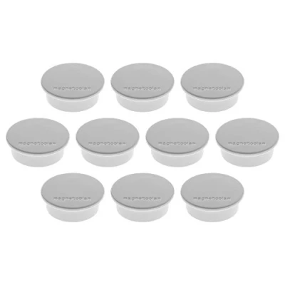 Abbildung von Magnetoplan Magnet Discofix Color 1662001 40mm grau 10 Stück