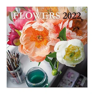 Abbildung von Grupo Erik Flowers Kalender 2022 Wandkalender Groß für 16 Monate