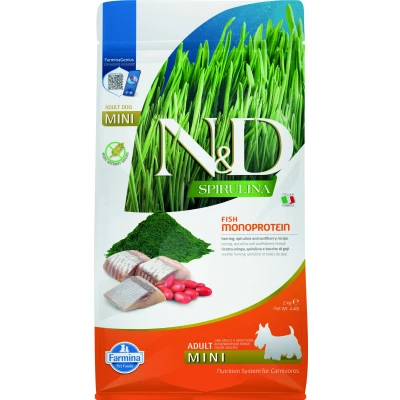 Abbildung von N&amp;D Spirulina Hundefutter Hering small breed 2,5 kg