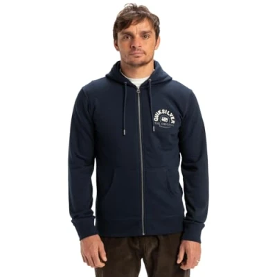 Abbildung von Quiksilver Graphic Mix Hoodie Zip Fleece mit Reißverschluss Mann