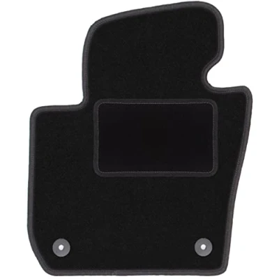 Abbildung von Wielganizator Automatte Passend für Skoda Superb II Long Limousine, Kombi 2008 2015 Velours Autozubehör Praktische Fußmatte Auto 1 teilig schwarz