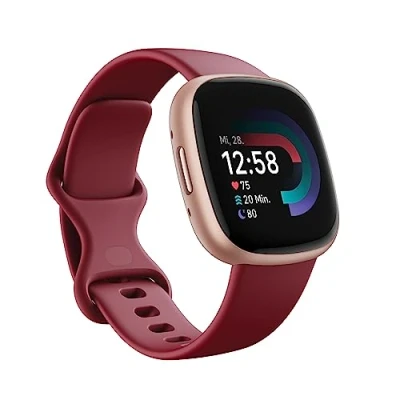 Abbildung von Fitbit Versa 4 Roségold/Rot