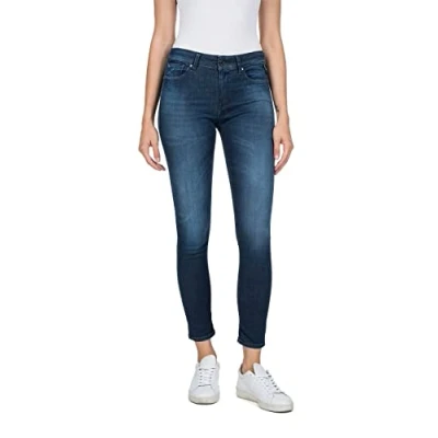 Abbildung von Replay Luzien Hyperflex Cloud Jeans Skinny Fit, Damen, Größe: 26x32, Dark blue