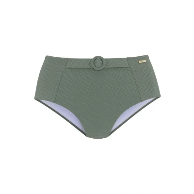 Abbildung von Sunseeker Highwaist Bikinihose, Damen, Größe: 42, Oliv