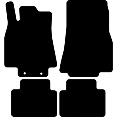 Abbildung von Kovvar Duogrip Gummimatten passend für Mercedes A Klasse W169 2004 2012