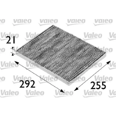Abbildung von VALEO 698688 Innenraumfilter Aktivkohlefilter 291 225 20 CLIMFILTER PROTECT ALFA ROMEO: 166, MASERATI: 4200 GT Spyder Cabriolet, Gransport Coupe