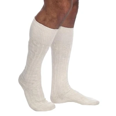 Abbildung von Almbock Trachtensocken Trachten Socken lang (1 Paar) natur