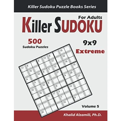 Abbildung von Killer Sudoku for Adults: 500 Extreme (9x9) Puzzles : Keep Your Brain Young