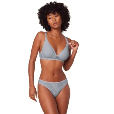 Abbildung von Triumph Harmony Spotlight Bügel BH, Damen, Größe: 70D, Eggshell blue