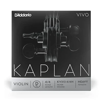 Abbildung von D&#039;Addario Kaplan Vivo Violinsaite Einzelsaite D KV313 4/4H Violinsaiten 4/4 Skala, Hohe Spannung