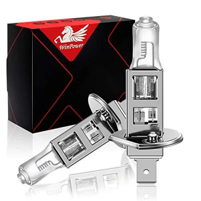 Abbildung von WinPower H1 70W 24V LKW Scheinwerfer Halogenlampen 3000K Gelb Super Bright, 2 Stück