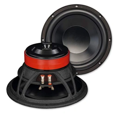 Abbildung von EMPHASER ESW M10: Bass Lautsprecher 25 cm mit 200 Watt RMS, leistungsstarker 10 Zoll Subwoofer für Autos, LKWs und Reisemobile