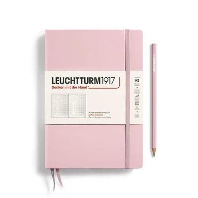 Abbildung von Leuchtturm1917 Notizbuch Medium A5 Hardcover Puder Dotted