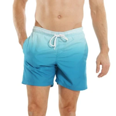 Abbildung von RIPT Herren Essentials Quick Dry UV 50 Sonnenschutz Badeshorts Badehose, Blauer Tauchfarbstoff, S