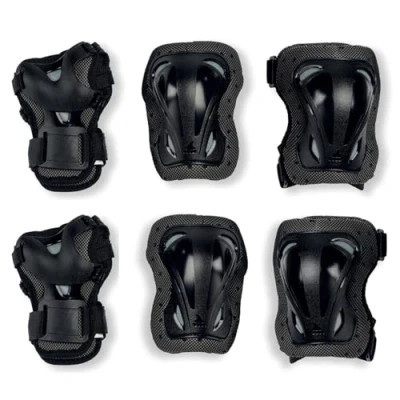 Abbildung von Rollerblade Schutzset Junior 3er Pack XXXS, Schwarz